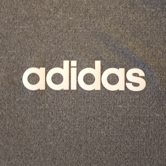 Mens XL Adidas Grey and white short sleeve Climalite tee. Perfect Condition! - Picture 3 of 6